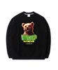 QT8 GARMENTS Gb Get Off Work Sweat Shirt (Black)