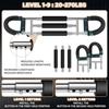 Triple-Spring Arm Twist Adjustable Chest Expander Strength Training Arm Trainer  Office Exercise