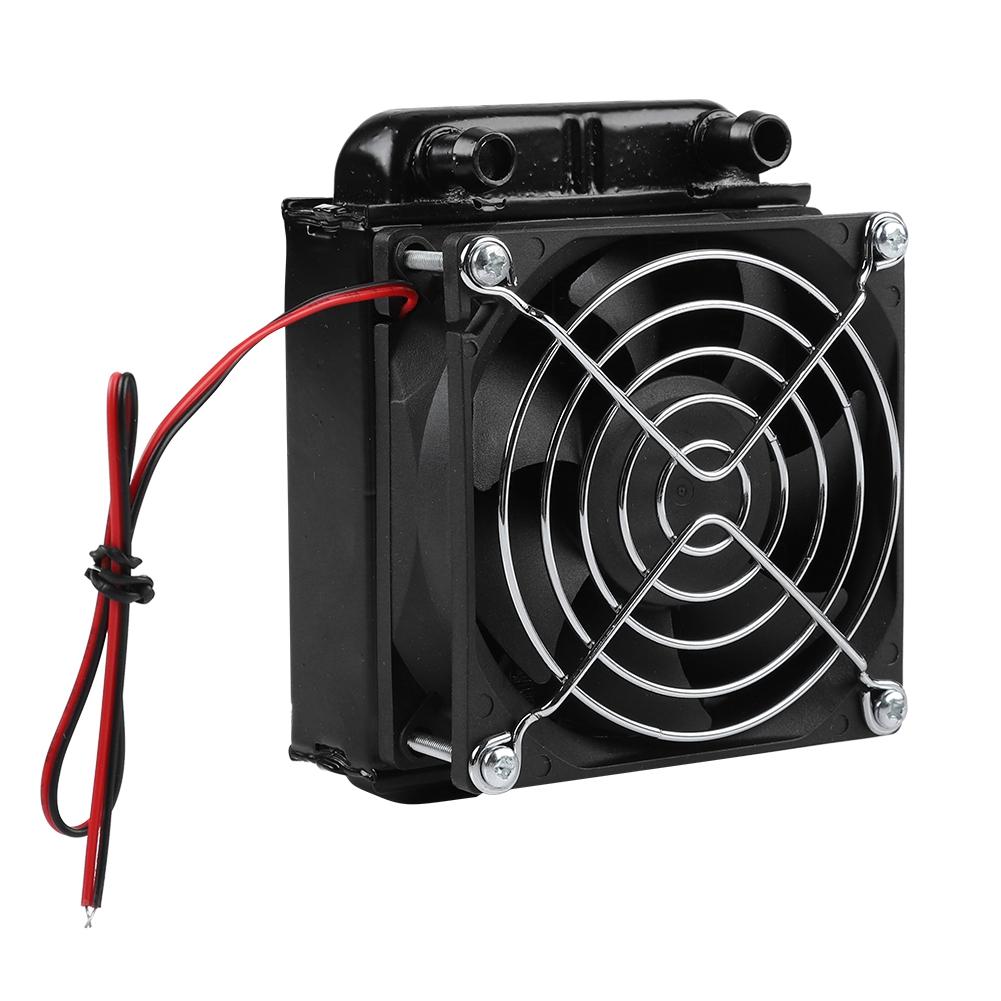 80MM CPU LED Water Cooling Cooler Heat Row Radiator with Fan For Computer PC