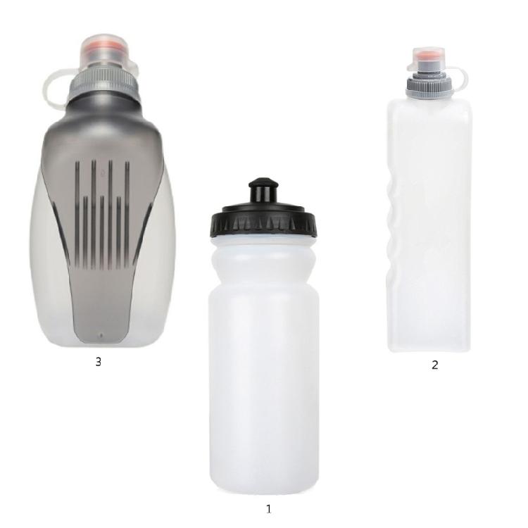 Plastic Running Water Bottle Portable Fuels Belts Replacement Bottle Easily Squeeze Handheld Sports Water Bottle