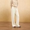 Sancai 2025 Winter Fleece-Lined Knit Straight-Leg Casual Pants