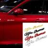 1pcs Metal Car Styling 3D Sticker Auto Body Side Emblem Accessories For 146 147 155 156 159 Stelvio Giulia Giulietta