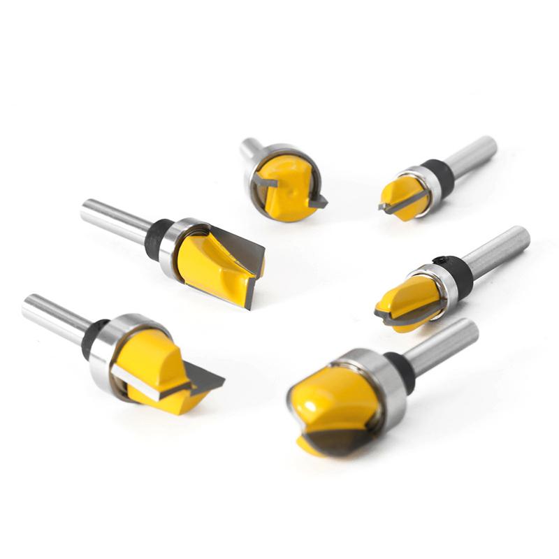 Buy 6MM Shank Round Nose VShape Router Bits Milling Cutter Carbide