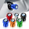 Conjunto de 4 tampas de válvula de ar de metal para pneus de carros BMW M M3 M5 F10 F30 F20 E28 E30 E34 E36 E39 E46 E91 Performance X1 X2 X5