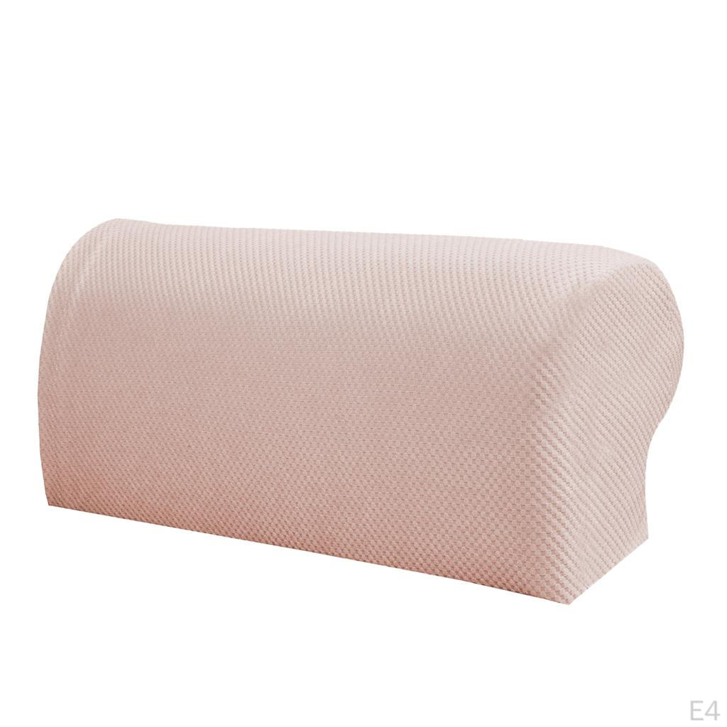 1 Paar Elastische Armlehnen Spandex Stretch Armbezug Stühle für Couch Sofa