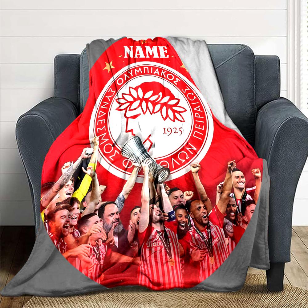 Custom Name Vancouver Whitecaps FC Jersey blanket for Couch & Bed, Plush Cozy Fuzzy Blanket Super Soft & Warm Blankets for Fall and Winter. 0908245