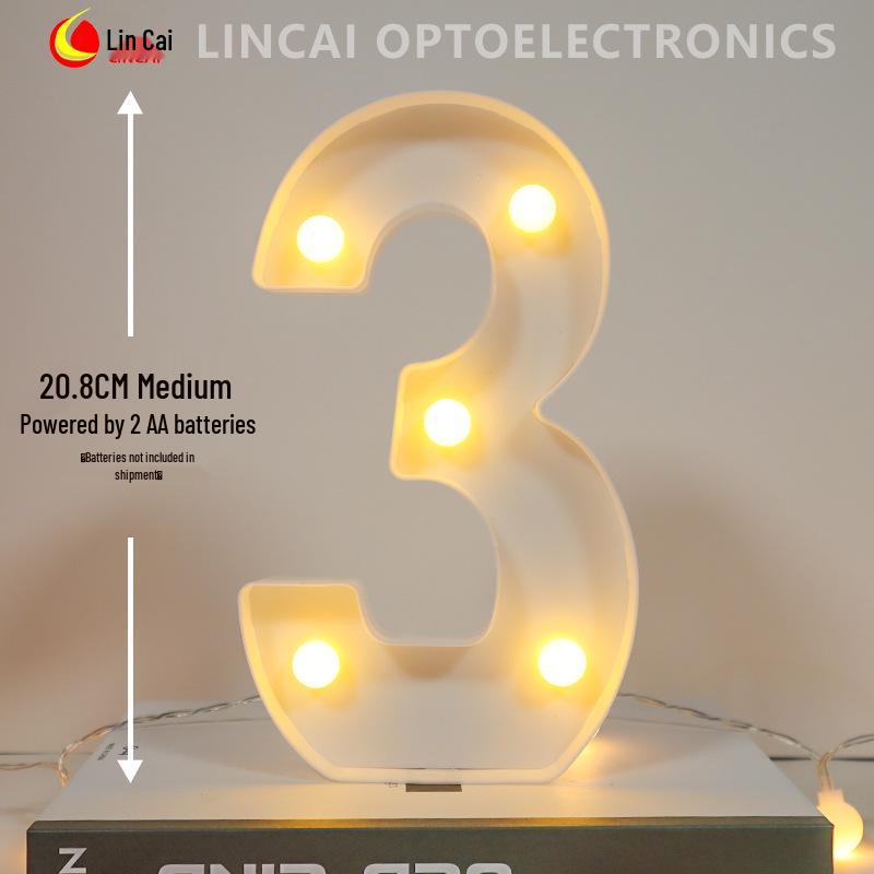 LED Alphabet Light Signs for 'Marry Me' Proposals and Birthdays – 26 Luminous Letters