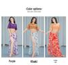 French Belly Dance Costume - Mesh Performance & Practice Set for Girl Groups