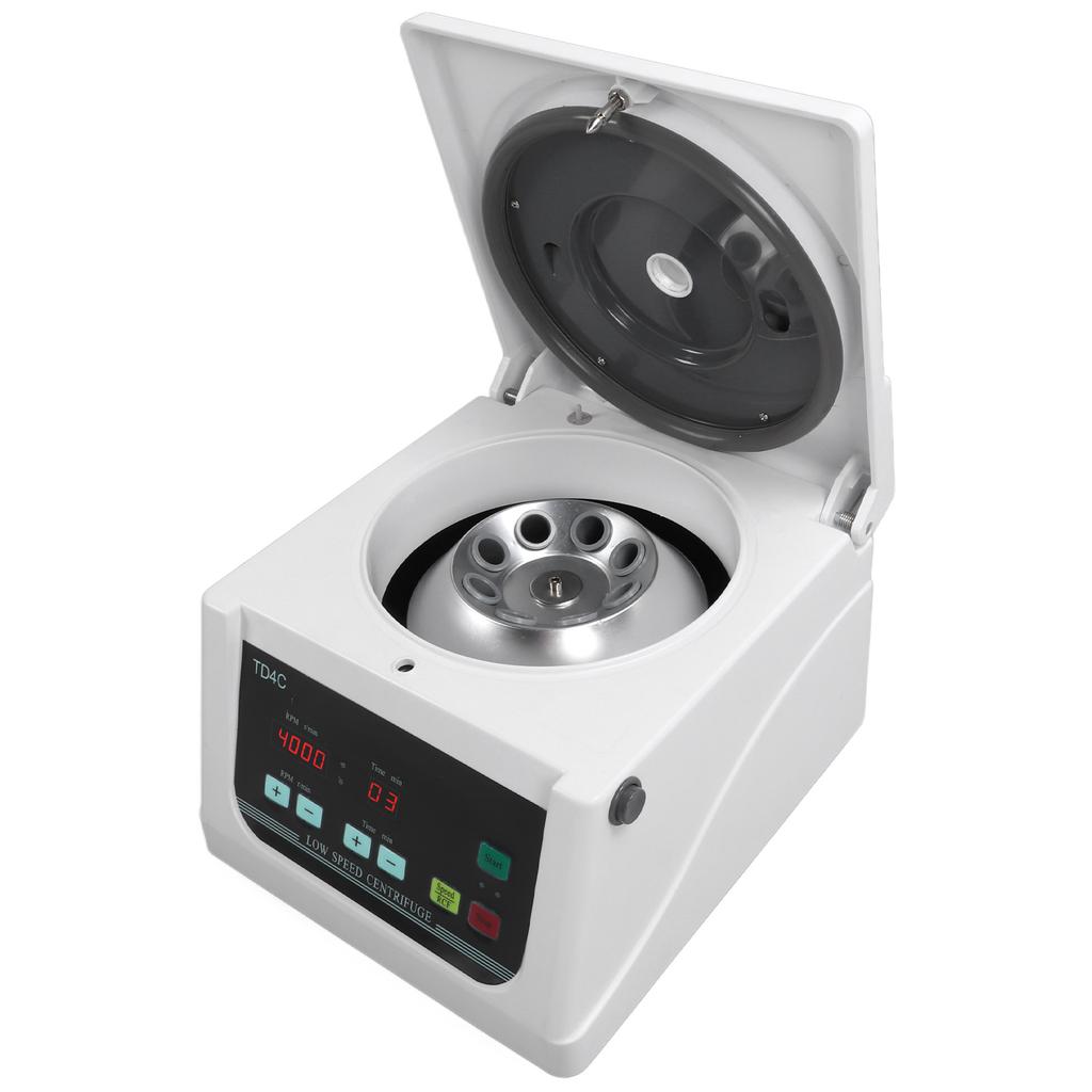 Stolní centrifuga 2200xg 4000rmin LCD displej Laboratorní stolní centrifuga s časovačem