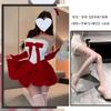 Sweet Christmas Dress Cos Women's Sexy Velvet Sweet Bow Bud Tube Top Sex Underwear Women