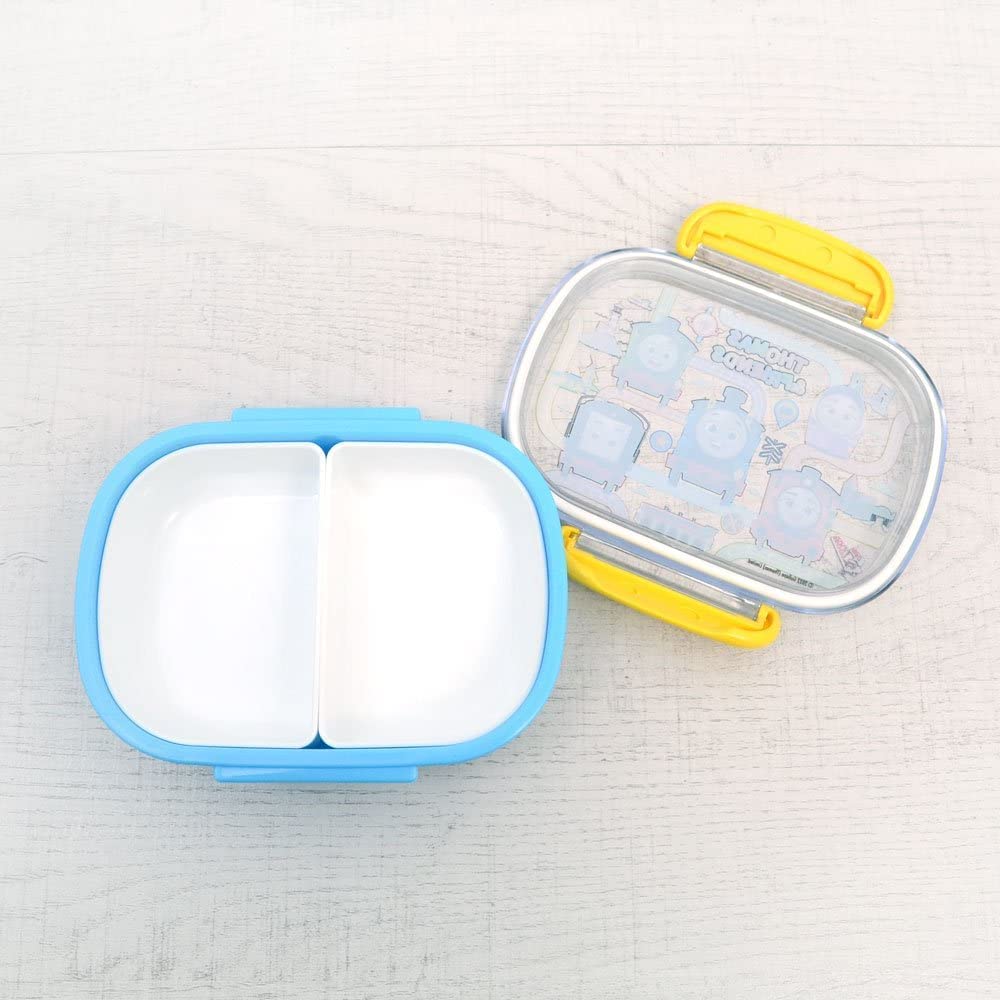 OSK Bento Box Thomas the Tank Engine Lunch Box with Core 360ml Made In Japan Dishwasher Microwave Safe Lock Gasket Included Stylish Cool Unisex