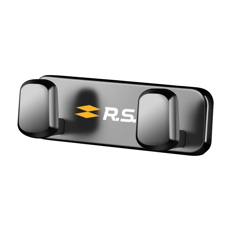Innenaufkleber 1 Stück Auto Metall Aufbewahrungshaken Organizer Innen für Renault Clio Megane Kadjar Fluence Scenic Captur QM6 ZOE Ko