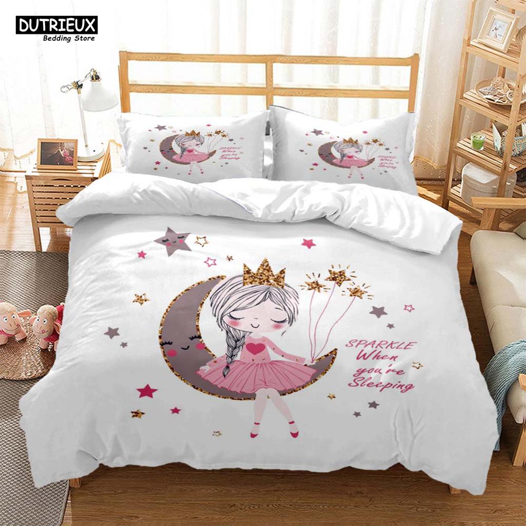 3D Bed set Beautiful Beach Bedding Bed Sets Modern Quilt Cover+pillowcases Winter California King Bedding Sets Jogo De Cama Bed