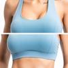 Women's Quick-Drying Gathering Shockproof Sports Beauty Back Chest Yoga Bra Underwear