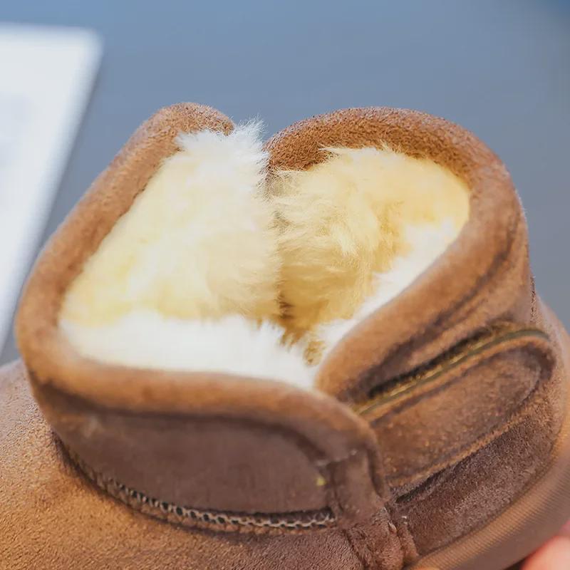 Dětské zimní sněhule - Teplé batolecí boty pro dívky