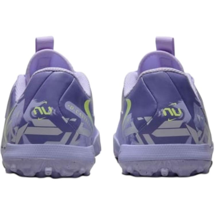 Nike Jr. Phantom GX 2 Academy Synthetic Leather Low top Soccer Shoes Taro Purple Unisex HF1505-500