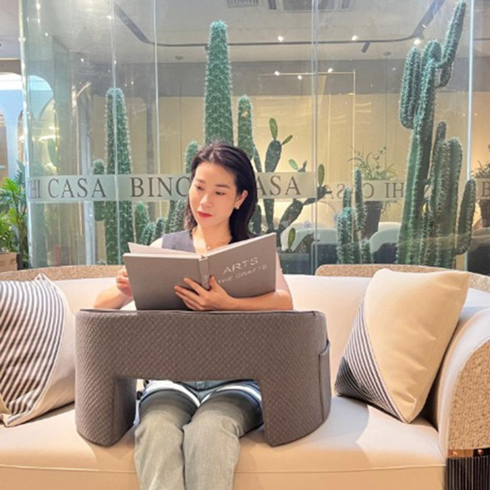 Soft Reading Pillow Working Memory Foam Bed Rest Pillow High Density Sponge Office Multi Functional Bed Reading Office Pillow