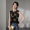 SOFSIL New Chinese Style Silk Blend Sleeveless Blouse