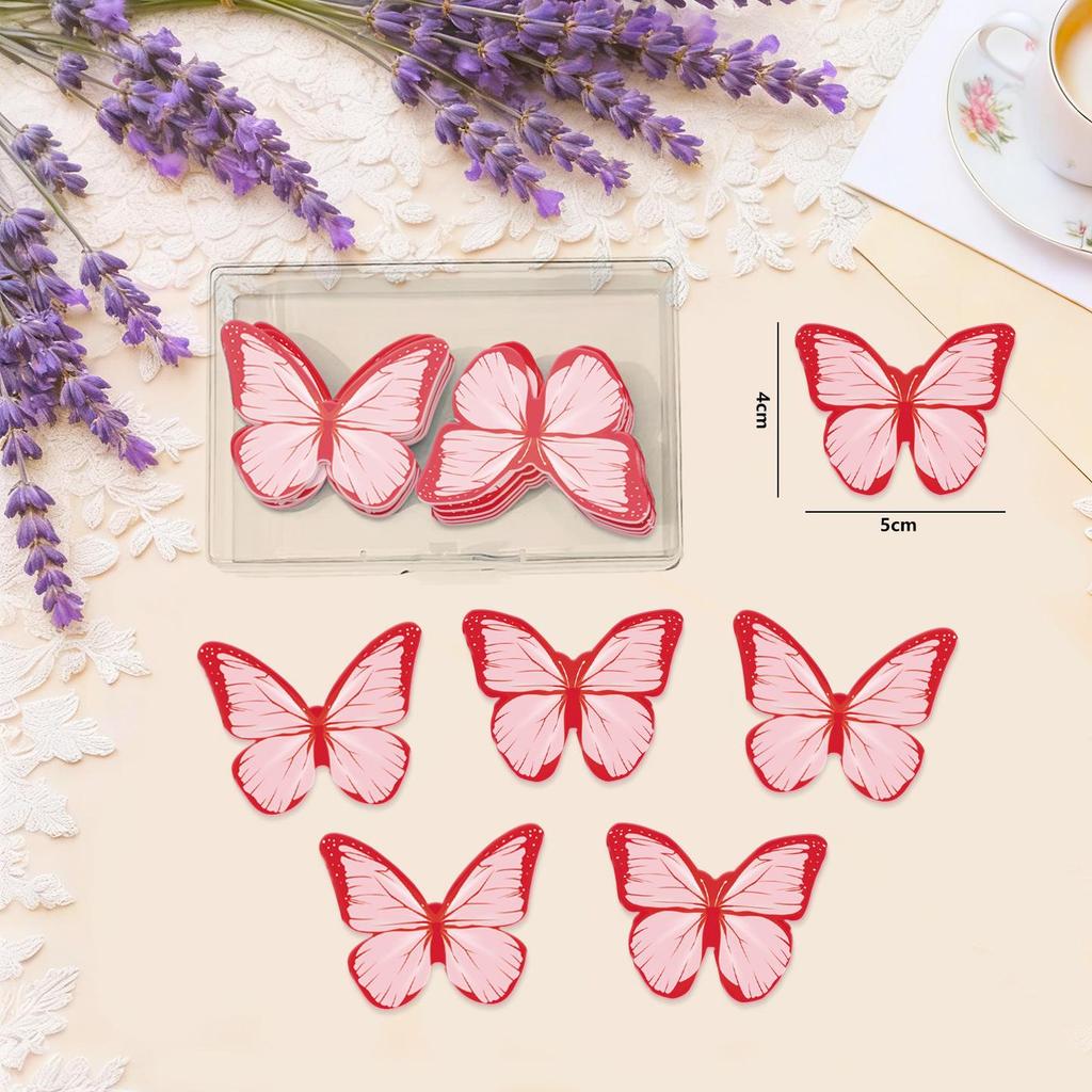 Edible Wafer Paper Butterfly Decoration for Desserts and Cold Dishes