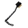 Double Headed Brass & PP Golf Brush Groove Ball Cleaner Cleaning Tool Kit