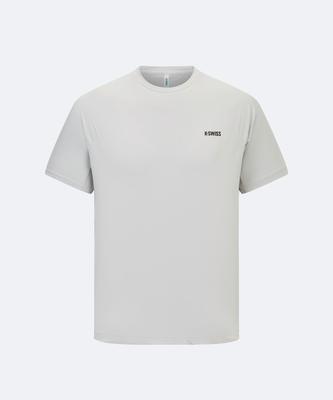 K-SWISS Men'S Coat Basic Short Sleeve T-Shirt_1Kstsmu006Gy