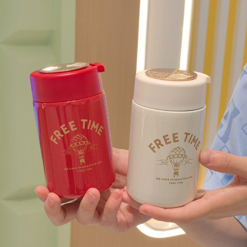 

Drinking Kettle Mini Thermos Cup Insulated Thermal Water Bottle Children Girls Boy синий