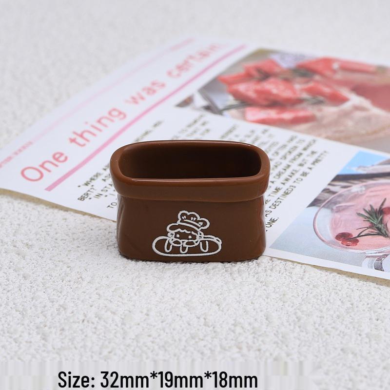 Handmade Resin Accessories: DIY Crocs Charms, Jewelry Glue, Cartoon Hair Clips, and Tricolor Print Box.