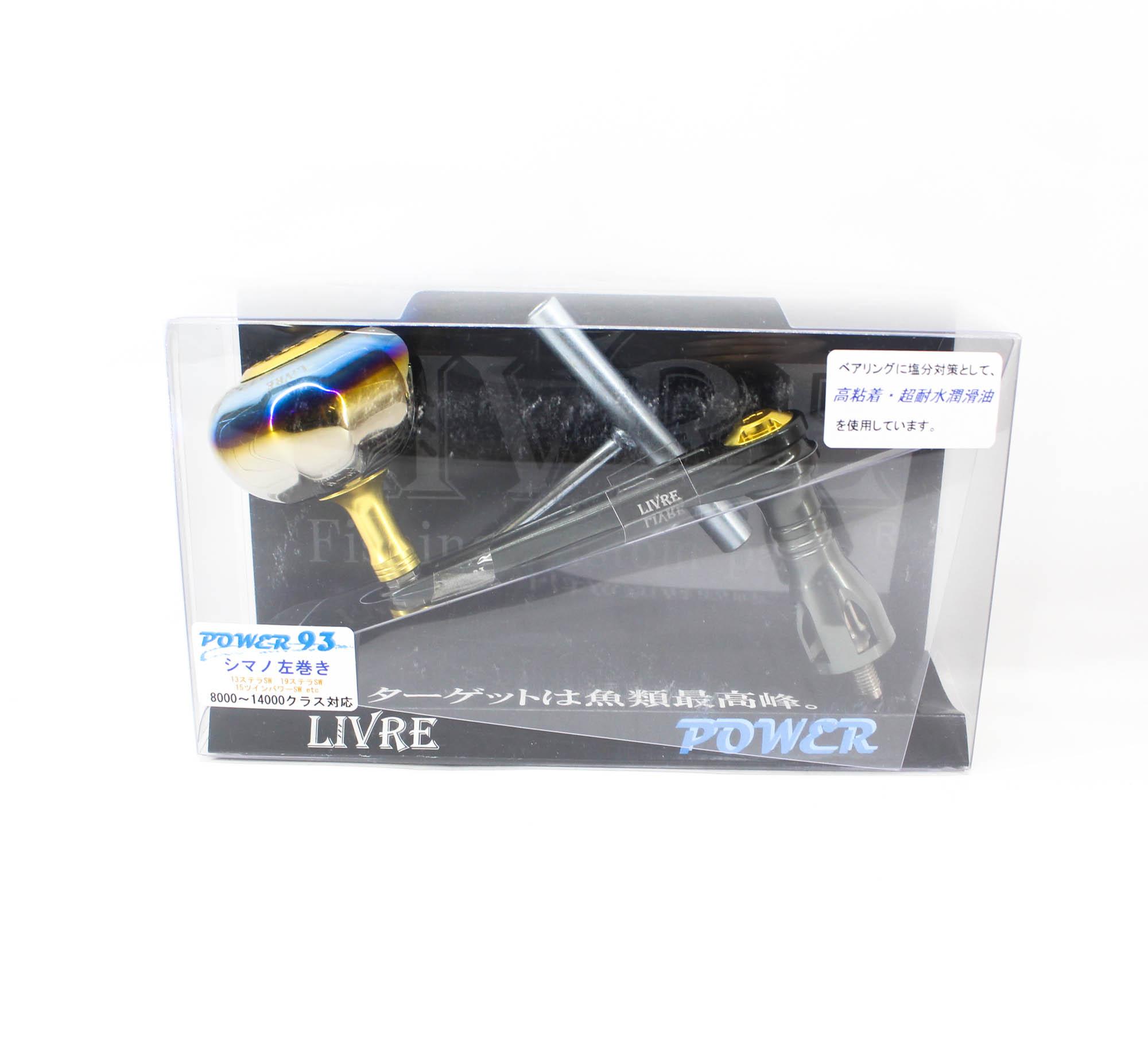 

Livre PW93-SL814 Power 93 Handle Set Shimano 8000-14000 GMG (0282)