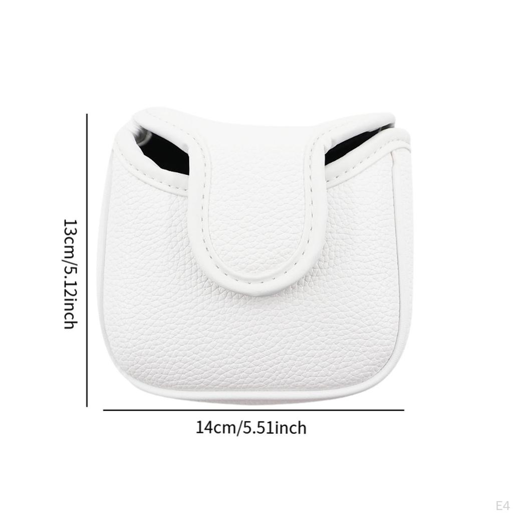 Golf Club Head Cover, PU Leather Headcover, Gift Choice for Adults