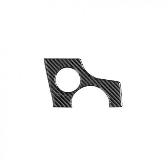 For Porsche Panamera 2010-2016 Carbon Fiber Headlight Switch Button Panel Cover