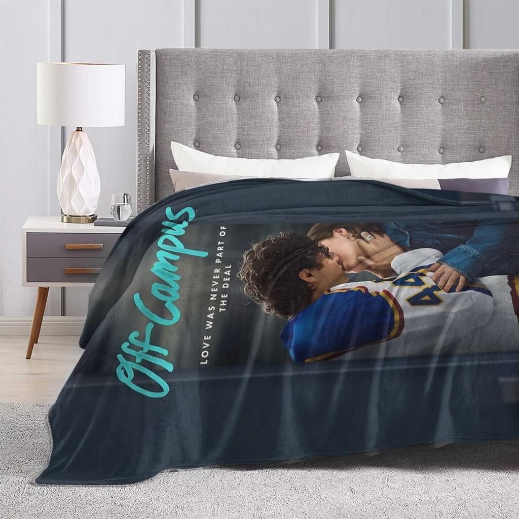 Off Campus Hannah and Garrett Blankets Flannel Throw Blankets Summer Air Conditioning Soft Warm Bedspreads,