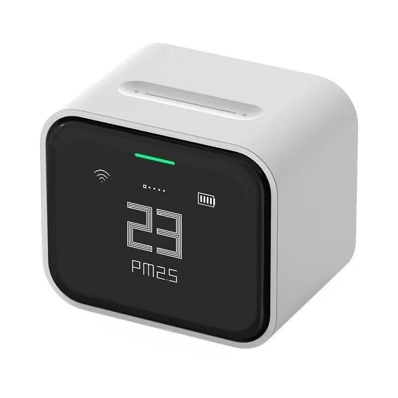 Xiaomi Qingping Air Detector Lite, Real-time Air Quality Monitor for PM2.5 CO2 TVOC Temp & Humidity with Retina IPS Touch Screen