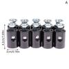 10Pcs E14 43Mm 53Mm 68Mm 76Mm 86Mm Height Plastic Chandelier Lamp Holder Lamp Accessories Candle Lamp Base Socket