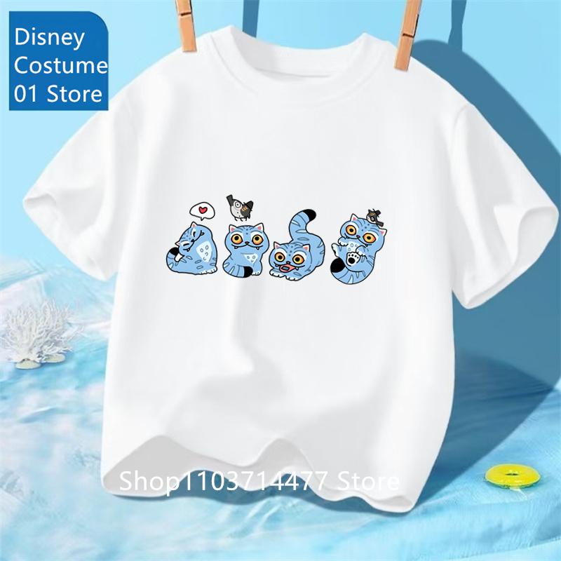 2025 Kids T-shirt K-Pop Demon Hunters Tiger Shirt Fans Gift Toddler Girl Boy Demon Hunters Tiger