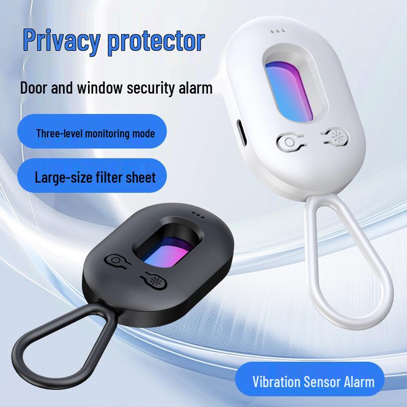 

Smart Anti-Peeping Camera Detector with Infrared Detection & Hotel Camera Reminder Detector LY-10 [White]