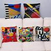 Colorful B-Bauhaus Pillowcases Home Bedding Decorative Pillow Cover Wedding Super Soft Pillow Case