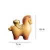 1pc Horse Lucky Incense Burner, Chinese Incense Burner, Home Indoor Tea Table, Desktop Decoration Gift