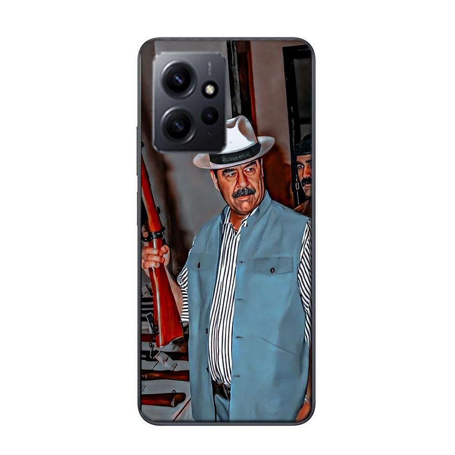 Etui Fashion Saddam Hussein Iraq Arabic Phone Case For Redmi 12 13C 12C 15C 9 10 10C Note 13 Pro Plus 14 15 Pro 9T 9C 9A TPU Sof