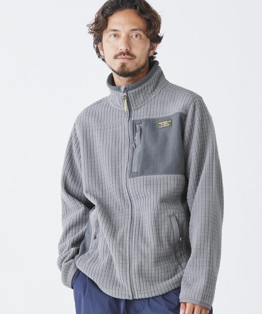 LL Bean Mountain Classic Windproof Fleece US Size 1000024443 Men's Jacket, Fit, Regular, Medium, Black,