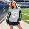 Women's Fashion Casual Printed Zip-Up Sweatshirt with Stand Collar and Long Sleeve