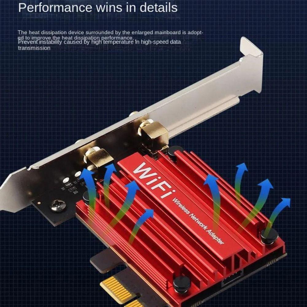 Dual Band PCIE WiFi Adapter WiFi 5 USB Wifi Adapter  for Computer/Phone/Tablet