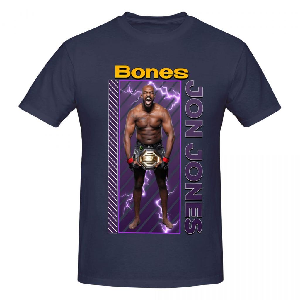 Jon Jones Bones Retro T Shirts Graphic Y2k Anime Cotton Unisex Wounisex T Shirts Tops