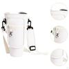 Insulated Water Bottle Carrier with Adjustable Strap