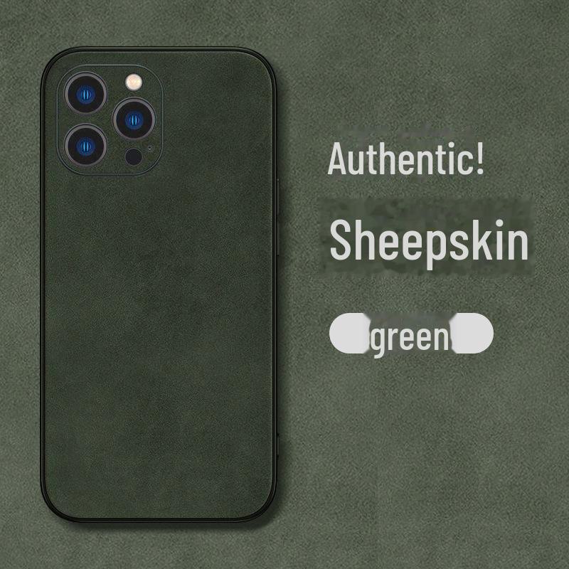 

Защитный чехол из овчины для Apple iPhone 11/13/14/15/XR/XS Max высокого класса для мужчин iPhone 16 Pro