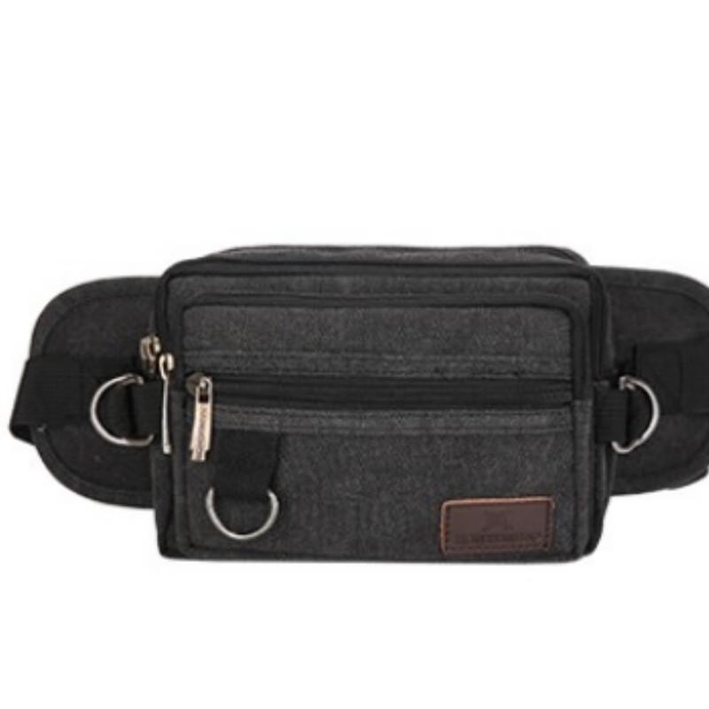 Men's Durable Canvas Work Waist Bag
