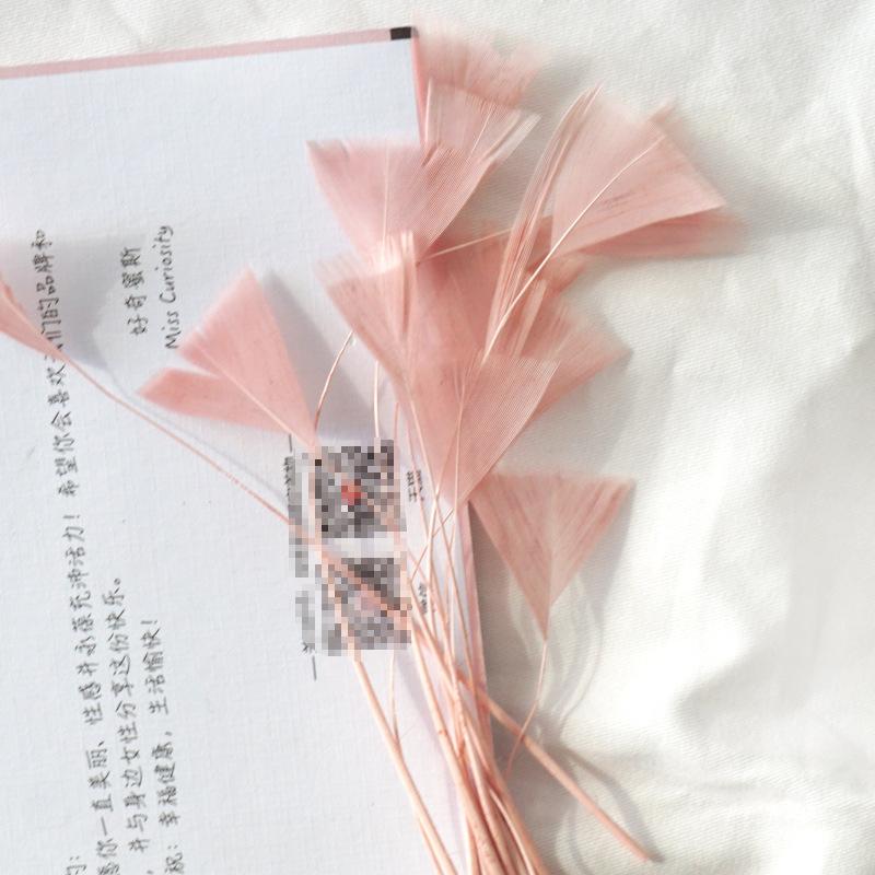 50Pcs18 Color Feather Decoration Diy Handmade Materials Small Butterfly Color Feather Decoration Headgear Clothing Accessories