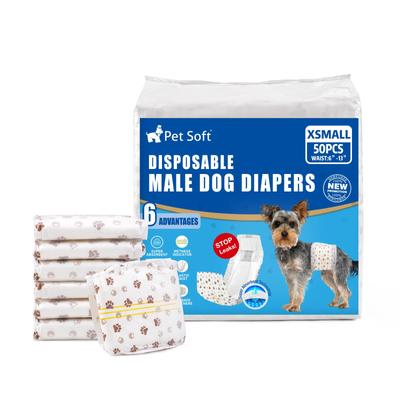 Dog Diaper Manners Belt for Boys NEW Pee Indicator Design Highly Absorbent Diaper Clothes Pee Prevention Elderly Dog Care Prevents Marking Deodorizing