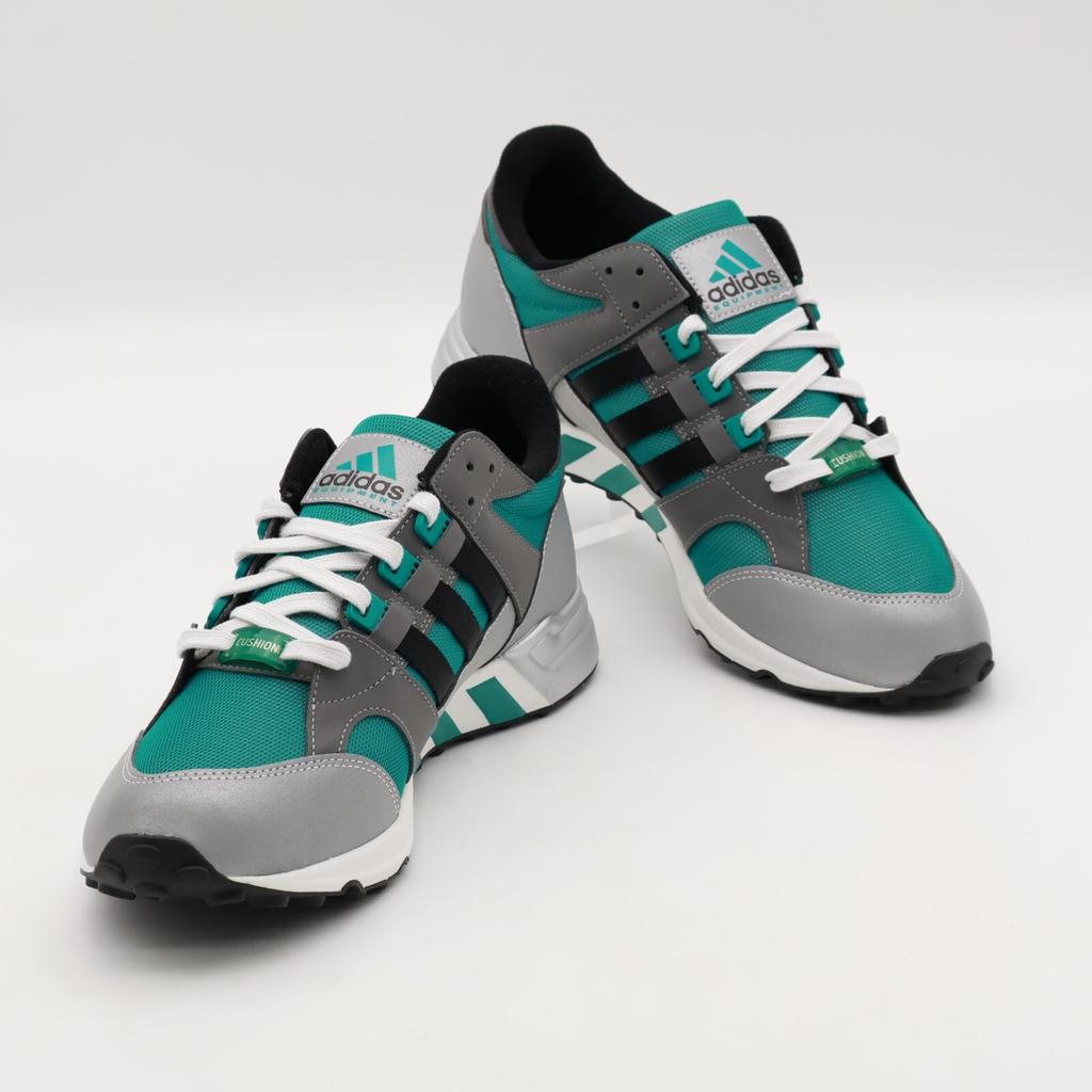 IH0973 adidas Equipment Cushion 93 EQT Grün Core Schwarz Matt Silber (Herren