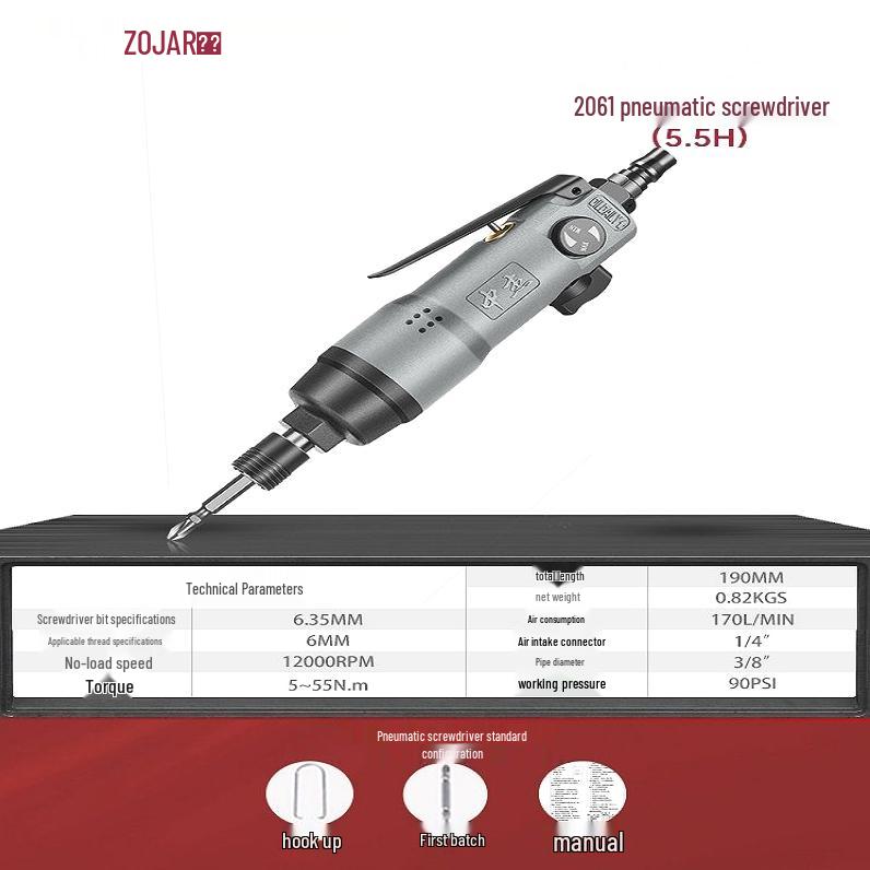 Industrie-Luftschrauber 8H6H: Pneumatischer Schrauber für den professionellen Einsatz