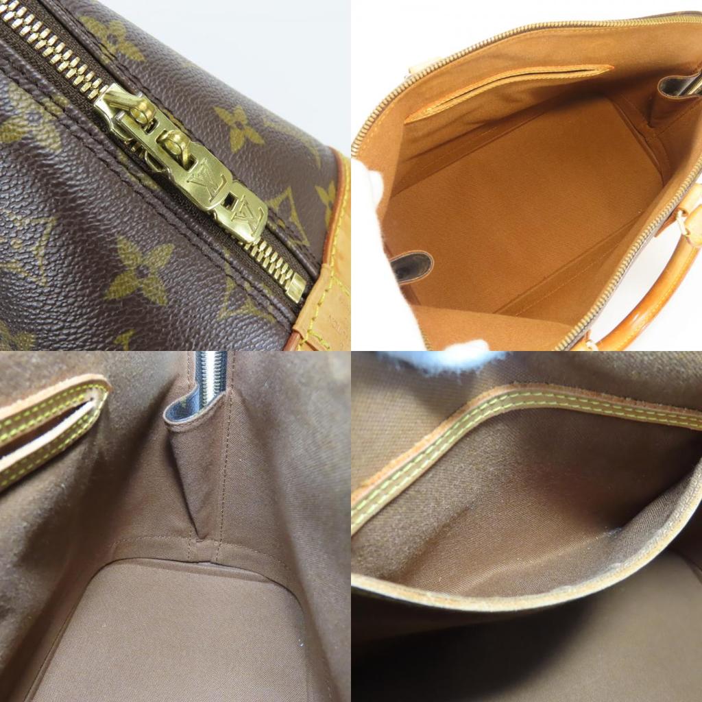 Used LOUIS VUITTON Handbag Alma M51130 Monogram/Nume leather Brown Classic